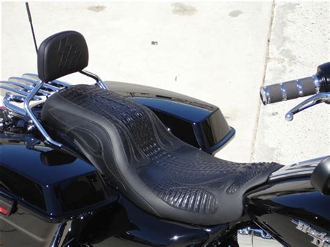 Custom Harley Davidson Hd Street Glide Seat Flhx 2009 2010 2011 2012