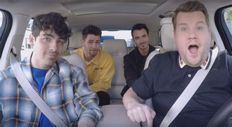The Jonas Brothers Carpool Karaoke The Band Reunites With James Corden