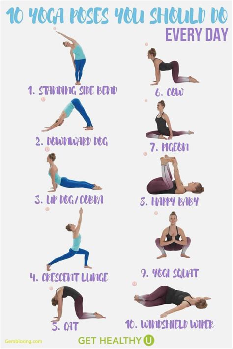 Free Printable Yoga Poses Printable Templates