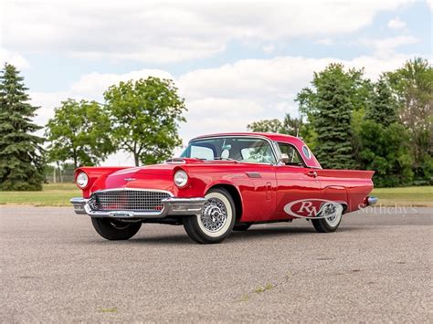 1957 Ford Thunderbird Sold At Rm Sothebys Auburn Fall 2020 Classiccom