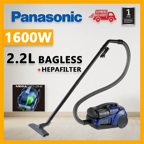 Panasonic vacuum cleaner comes with great design and great features in malaysia. Panasonic Vacuum Cleaner Bagless 1600W 2.2L (MC-CL571 ...