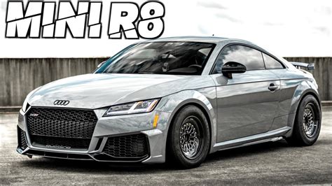 9 Second Audi Ttrs Takes To The Streets Drag Racing