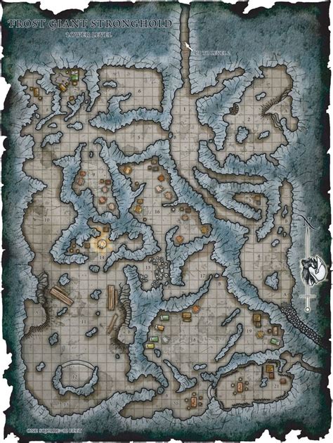 Deserted desert dungeon battle map. 41 best Cave Battlemaps images on Pinterest | Fantasy map ...