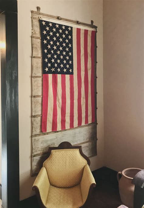 Interesting Way To Hang American Flag Flag Decor American Flag Decor