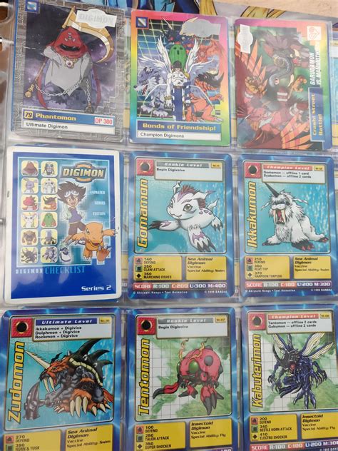 Columbus Mall 90s Original Digimon Cards