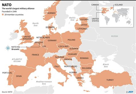 The north atlantic treaty organization, also called the north atlantic alliance, is an intergovernmental military alliance between 30 european and north american countries. Defence spending by NATO members - European Data News Hub