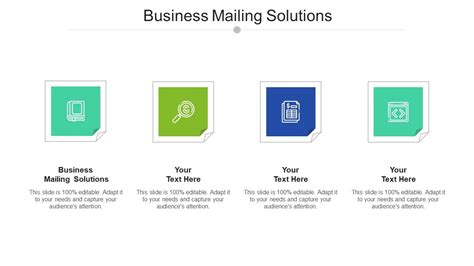 Business Mailing Solutions Ppt Powerpoint Presentation Layouts Examples