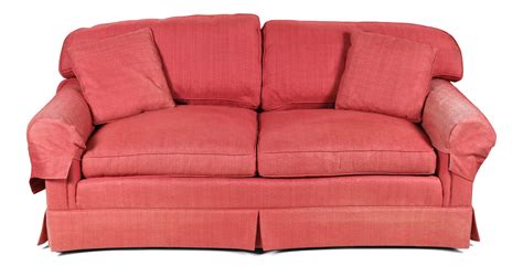 lot contemporary upholstered sofa 29 1 2 x 76 x 40 in 74 9 x 193 x 101 6 cm