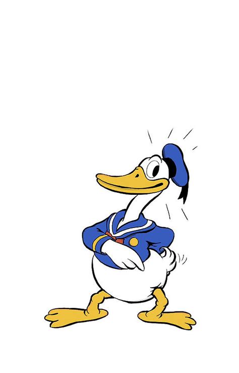 Donald Duck Vintage Digital Art By Dai Doan