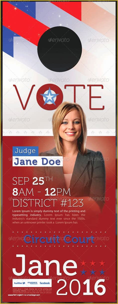 Election Flyer Template Free Of Political Poster Template Beautiful