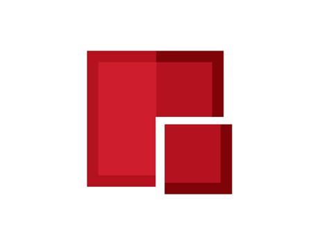 Red Rectangle Logo Icon 12986764 Png