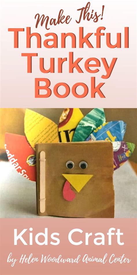 Thanksgiving Kids Craft – The Thankful Turkey Book | Thanksgiving kids