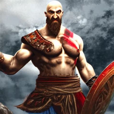 Kratos In Norse Mythology Stable Diffusion Openart