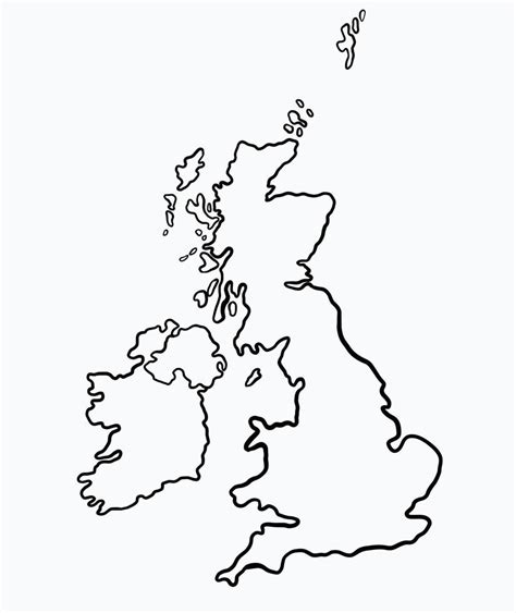Doodle Freehand Drawing Of The Great Britain Map 3668496 Vector Art At