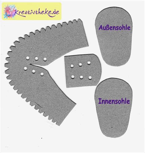 Wenn du ihn mit anderen fischen kombinieren willst, empfiehlt es du kannst aus papier auch elefanten basteln. Schuh Aus Papier Basteln Vorlagen Großartig Kreativtheke ...