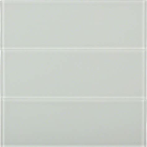 Ivy Hill Tile Bright White 4 In X 12 In X 8 Mm Polished Glass Subway