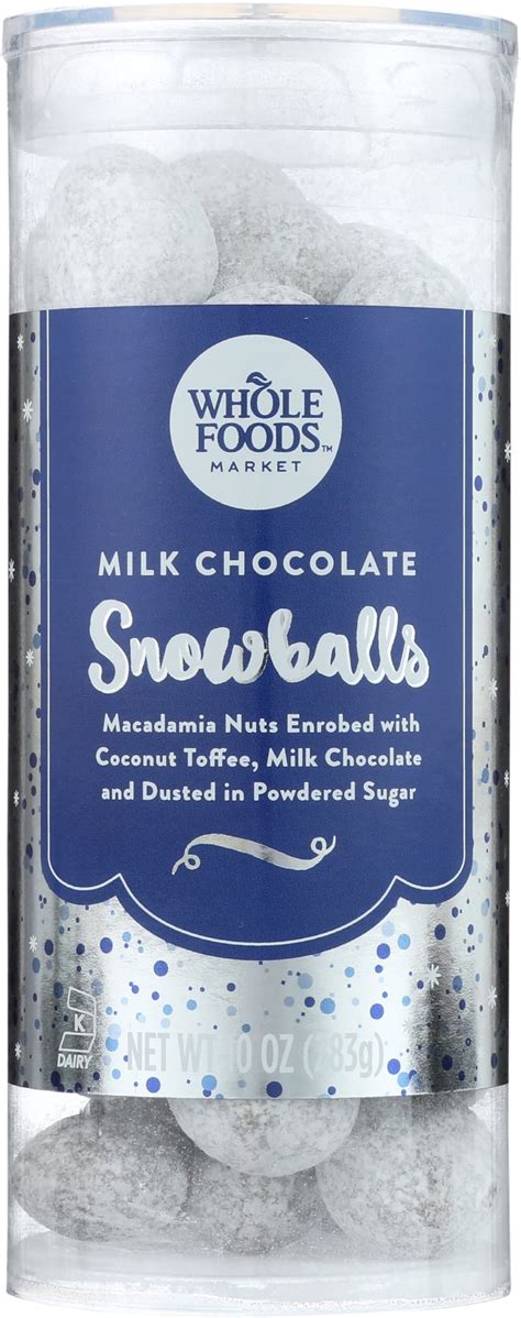 Whole Foods Market Milk Chocolate Snowballs Whole Foods New Holiday