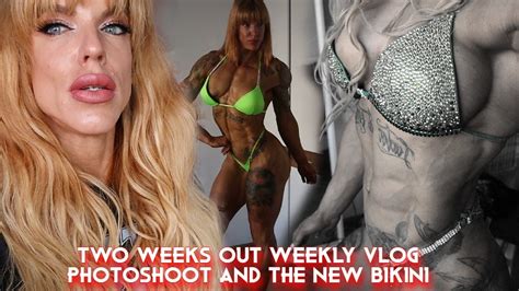 Boudoir Photoshoot And New Bikini Unveiling 2 Weeks Out Weekly Vlog Wellness Amateur Olympia
