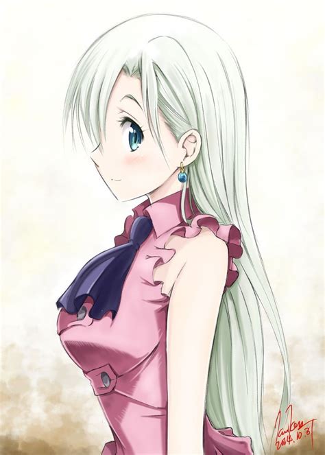 Nanatsu No Tazai Seven Deadly Sinsprincess Elizabeth Fan Art Nanatsu