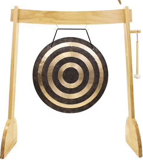 24 To 26 Gongs On The Small Lunaphonic Wood Gong Stand