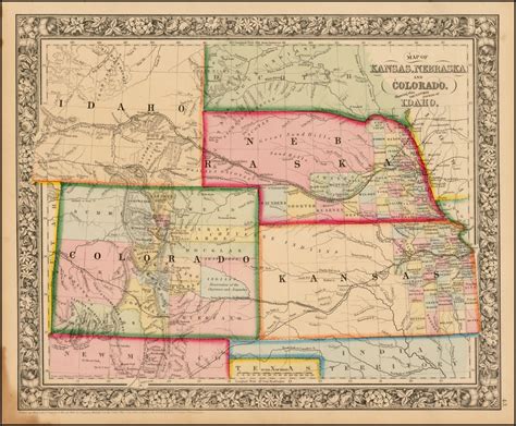 Map Of Eastern Colorado And Western Kansas My Maps