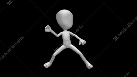 Karate Stickman 10 Stock Animation 11430598