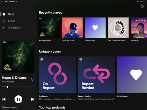Spotify too fitbit versa 2. New Spotify update is clean! : ipad