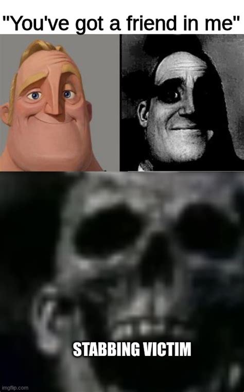 Image Tagged In Traumatized Mr Incredible Mr Incredible Becoming Uncanny Memes Funny Imgflip