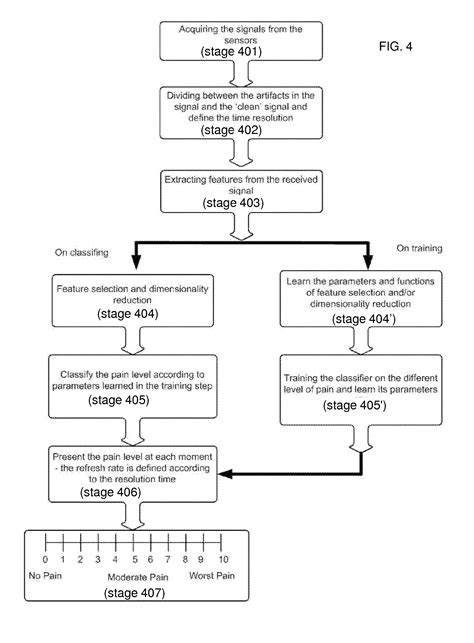 Patent Us8512240 System And Method For Pain Monitoring Using A