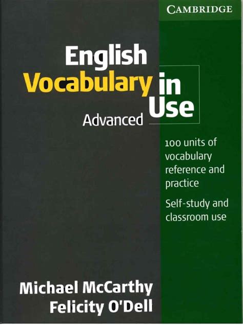 Free Download English Vocabulary In Use Advanced Ebook Including