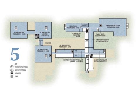 Psychiatric Hospital Floor Plan