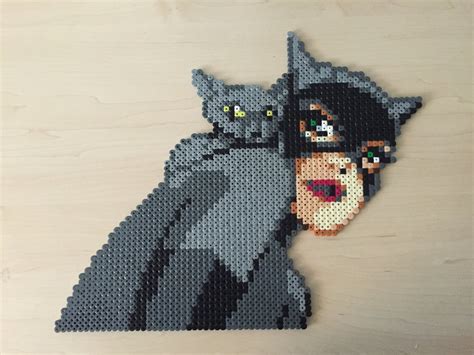 Catwoman Batman The Animated Series Pixel Art Dc By Beadsbygeeks
