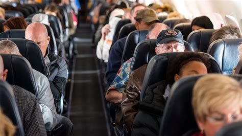 Air Travelers Resisting The ‘incredible Shrinking Airline Seat The New York Times