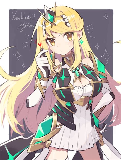 Mythra Xenoblade Chronicles And 1 More Drawn By Cheese Dakke Danbooru