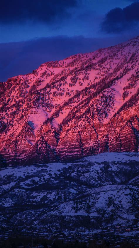 Mountain Sunset Iphone Wallpaper Idrop News