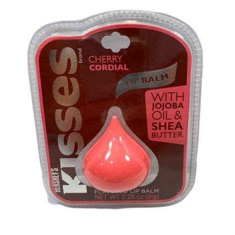 Hersheys Kisses Cherry Cordial Lip Balm With Jojoba Oil And Shea