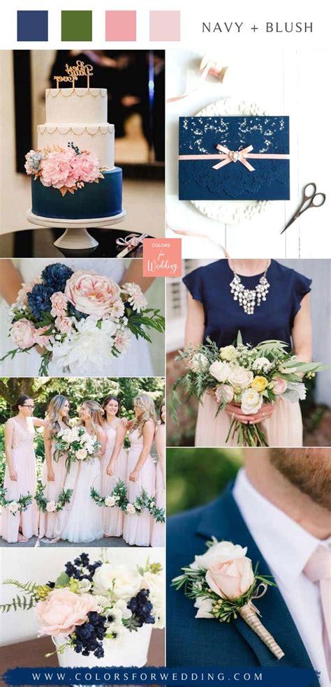 Top 20 Navy Blue Wedding Color Combo Ideas 2024