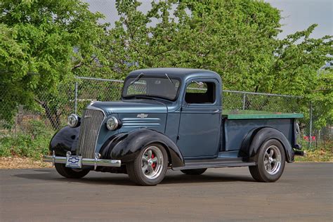 1937 Chevy Pickup Truck Blue Photograph By Nick Gray Pixels