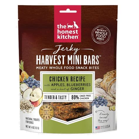 Honest kitchen cat food near me. The Honest Kitchen Jerky Harvest Mini Bars Chicken Recipe ...