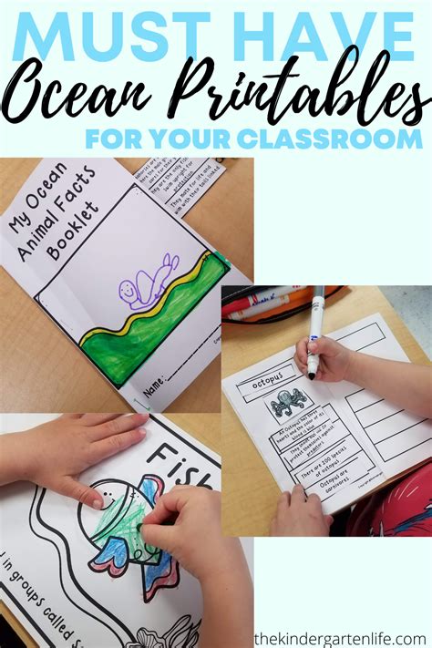 Ocean Animal Activities | Ocean animals, Animal printables, Animal