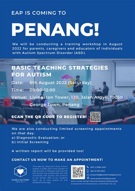 Eap In Penang Early Autism Project Malaysia