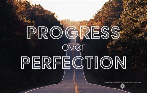 Progress over Perfection: Lessons Taken from the Rediscover You ...