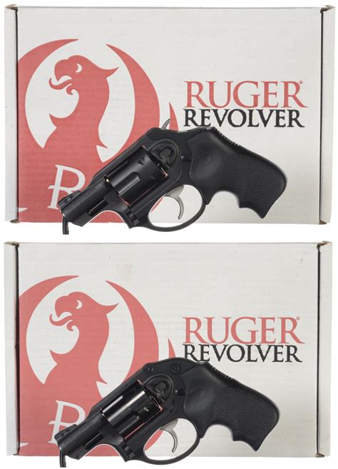 Two Ruger Lcr Double Action Revolvers With Boxes Rock Island Auction