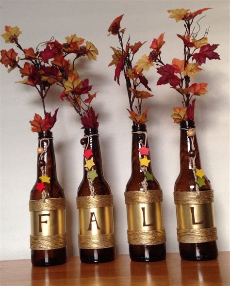 Pin By Ana Horenstein On My Creations Beer Crafts Bottles Decoration