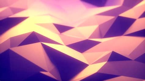 Polygons Waves Perfect Seamless Loop Of Slowmotion Polygon Waves ⬇