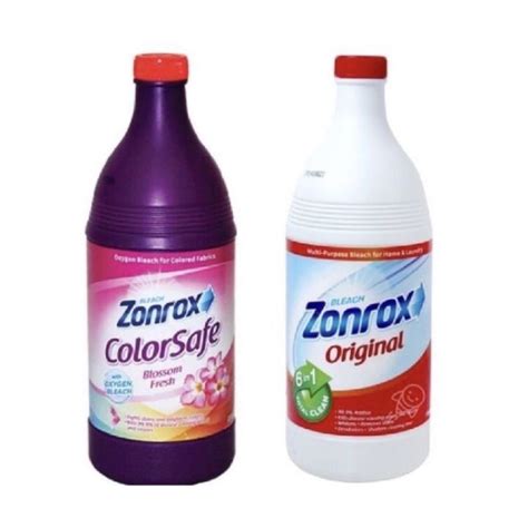 Zonrox Bleach Color Safe Blossom Fresh With Oxygen Bleach 900ml Zonrox