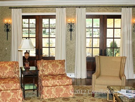 Change the look of the room effortlessly with round rug. 44 best Curtains for French Doors images on Pinterest ...