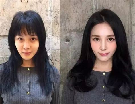 韩国女孩素颜vs化妆后 第5个亮了！