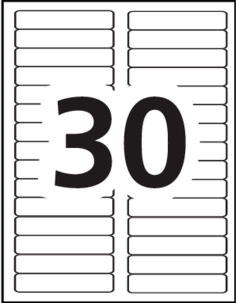 Avery 5366 Labels Template