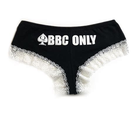 Bbc Only Bikini Panty With Queen Of Spades Symbol